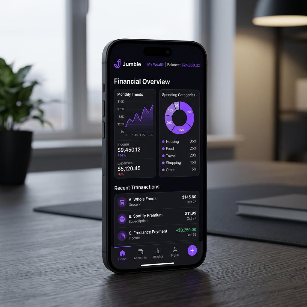 Jumble — Khata & Budget App — built by Muhammad Soban Rafique